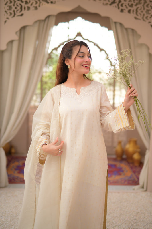 ZAHA OFF-WHITE 3-PIECE OUTFIT