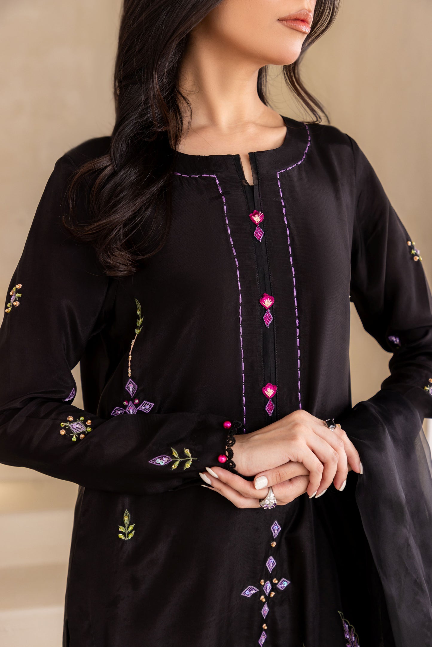 LAYAL BLACK 3-PIECE OUTFIT