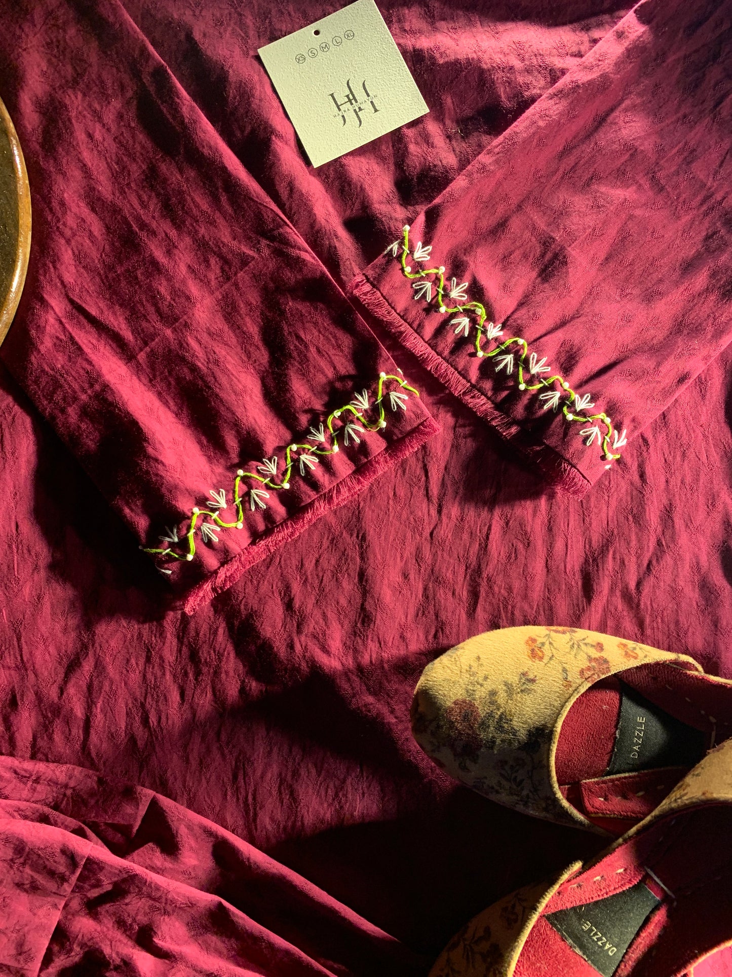 ZAHA BASIC MAROON 2-PIECE OUTFIT