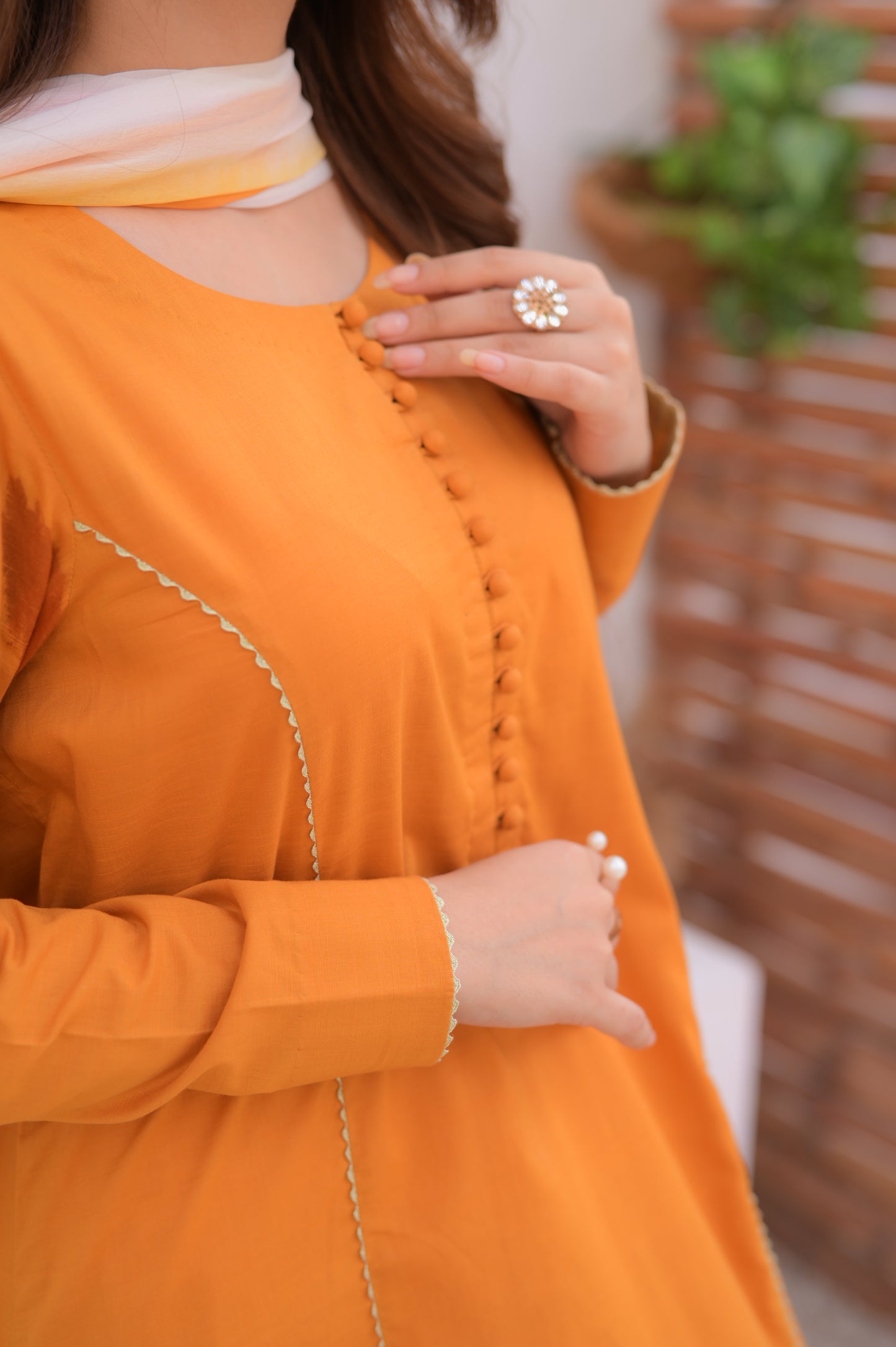 ZAHA MUSTARD 3-PIECE OUTFIT