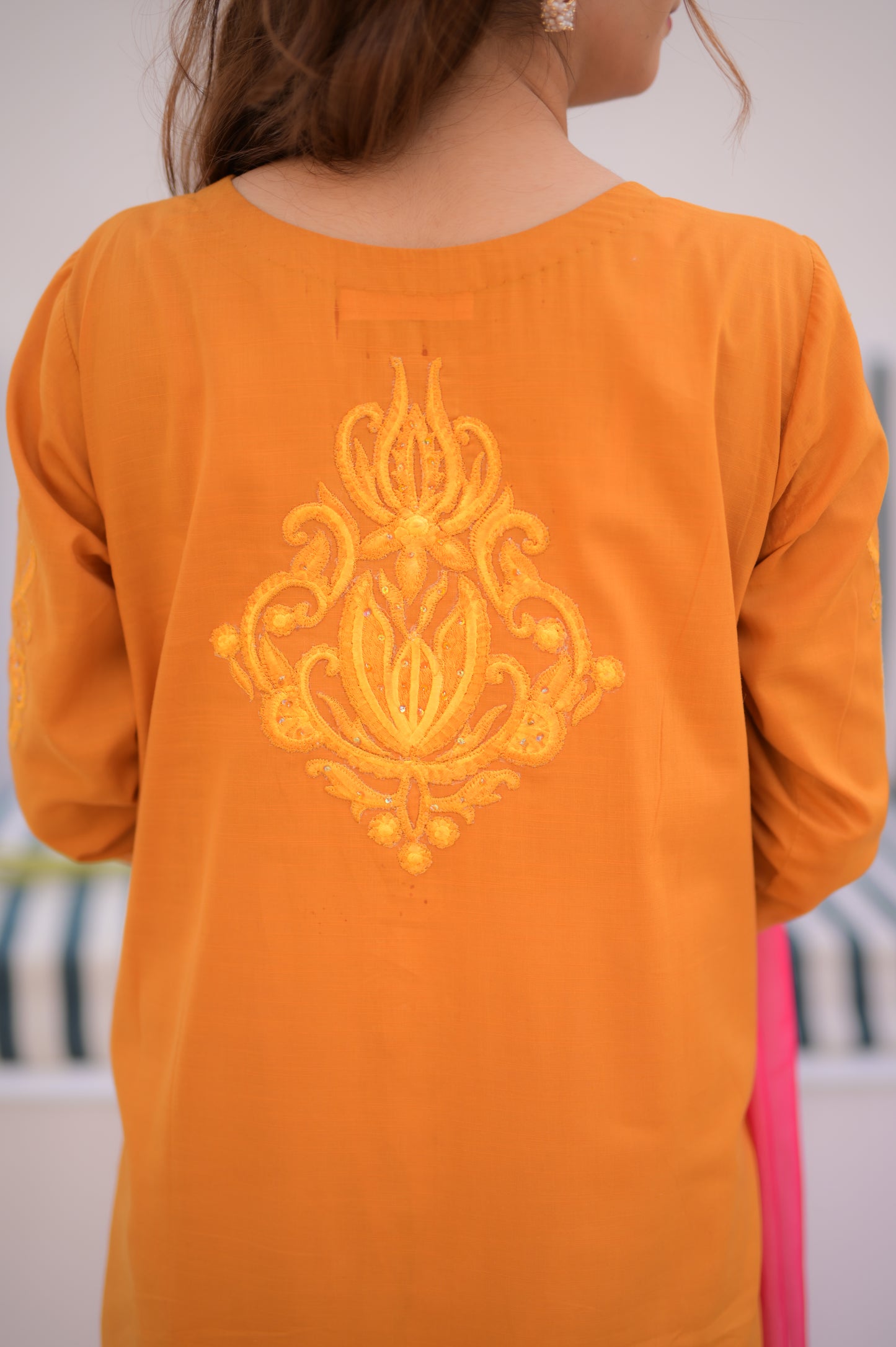 ZAHA MUSTARD 3-PIECE OUTFIT