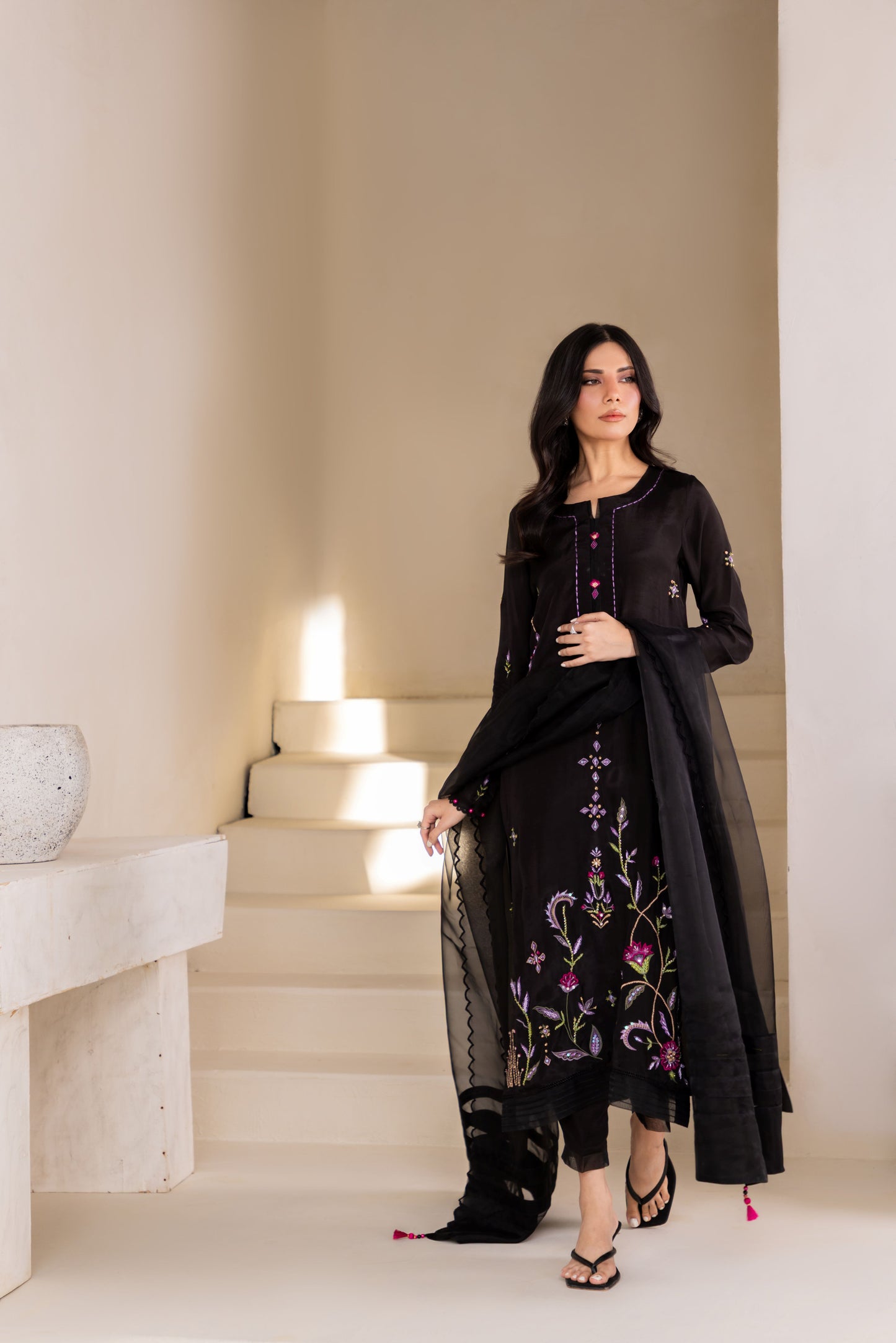 LAYAL BLACK 3-PIECE OUTFIT