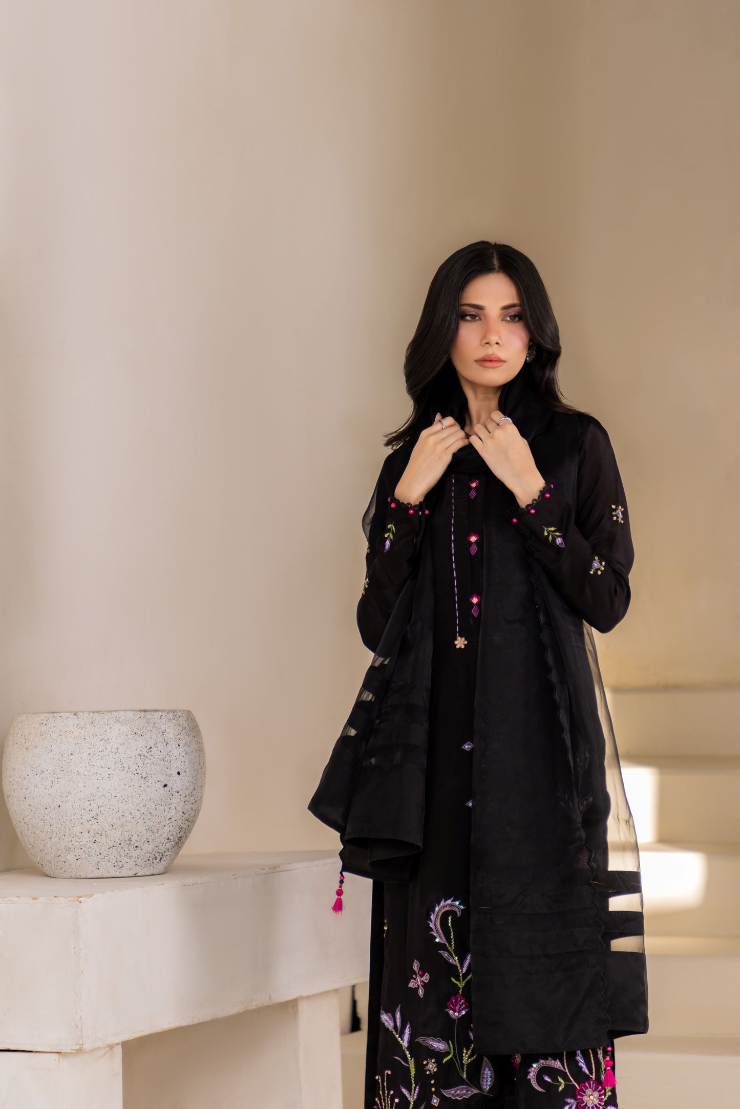 LAYAL BLACK 3-PIECE OUTFIT