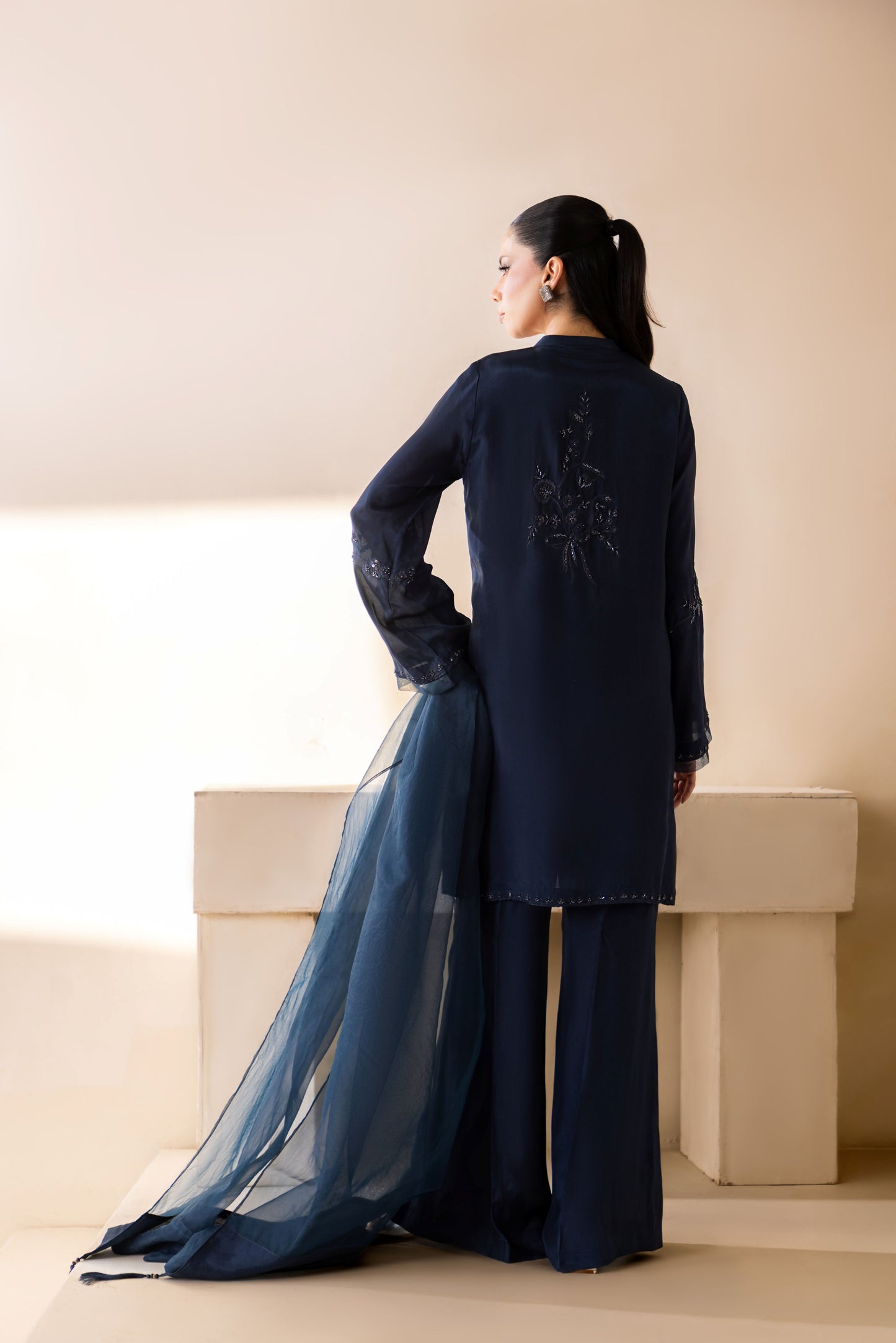 LAYAL NAVY 3-PIECE OUTFIT