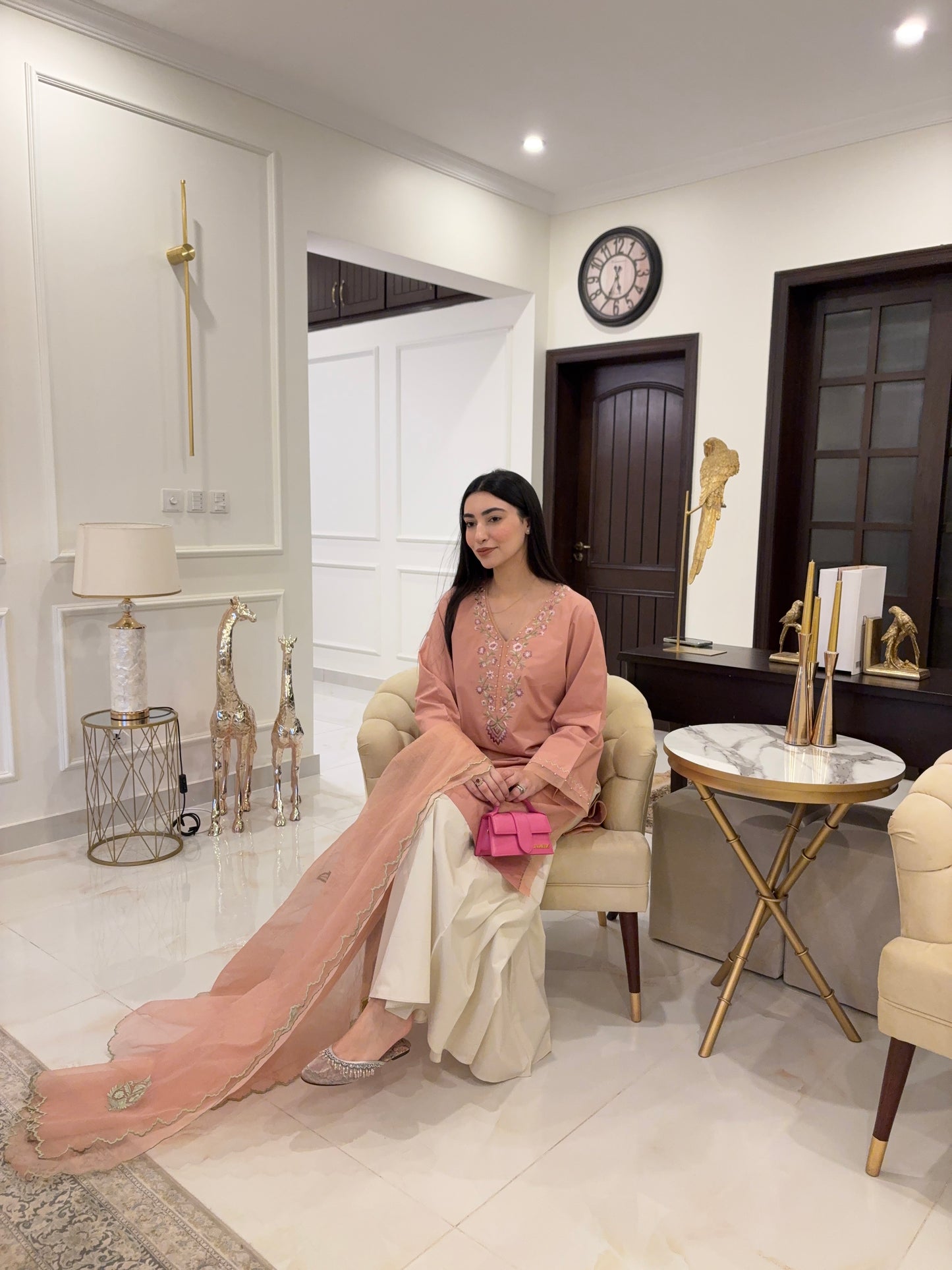 HOORE' TEA PINK 3-PIECE OUTFIT